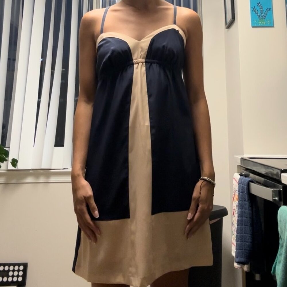 Blue/Pink Airy Summer Dress